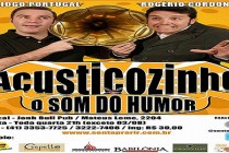 Humorista Diogo Portugal em dupla com Rogério Cordoni traz humor musical ao stand up