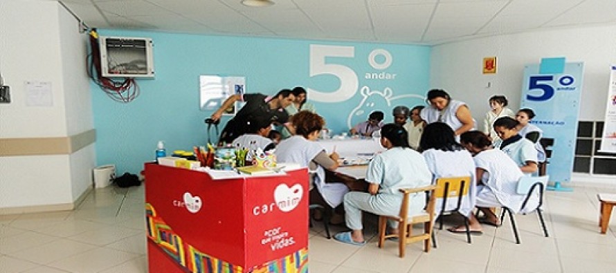 ONG Carmim promove exposição de arte no Hospital Municipal Infantil Menino Jesus