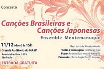 Concerto gratuito do Ensemble Mentemanuque une canções brasileiras e japonesas no MASP