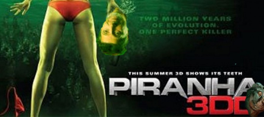 Piranha 3DD: horror tem divulgado dois novos pôsteres internacionais