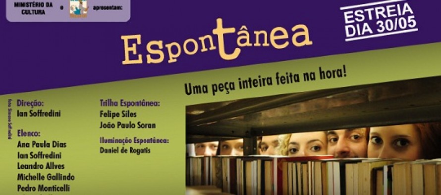 Espetáculo Espontânea estreia no Teatro Folha