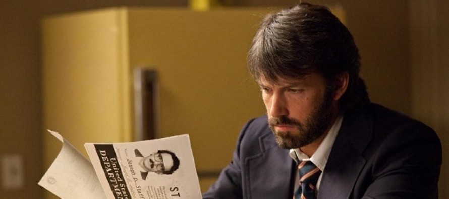Argo | Ben Affleck em destaque no pôster inédito para o drama