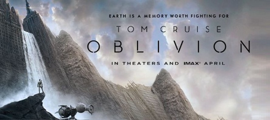 Oblivion | Tom Cruise em destaque na imagem inédita para o sci-fi