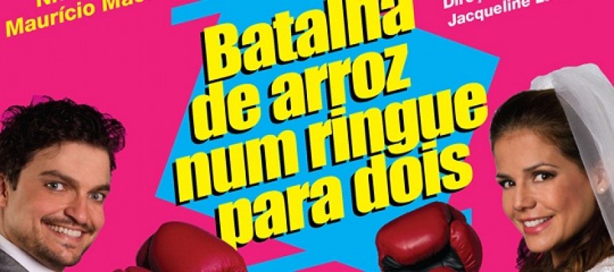Batalha de Arroz num Ringue para Dois com a atriz Nívea Stelmann em cartaz no Teatro das Artes