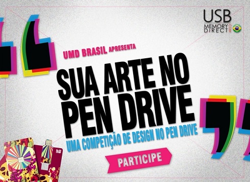 Sua Arte no PEN DRIVE - Uma competição de Design no PEN DRIVE-Official Poster Banner PROMO (POST)