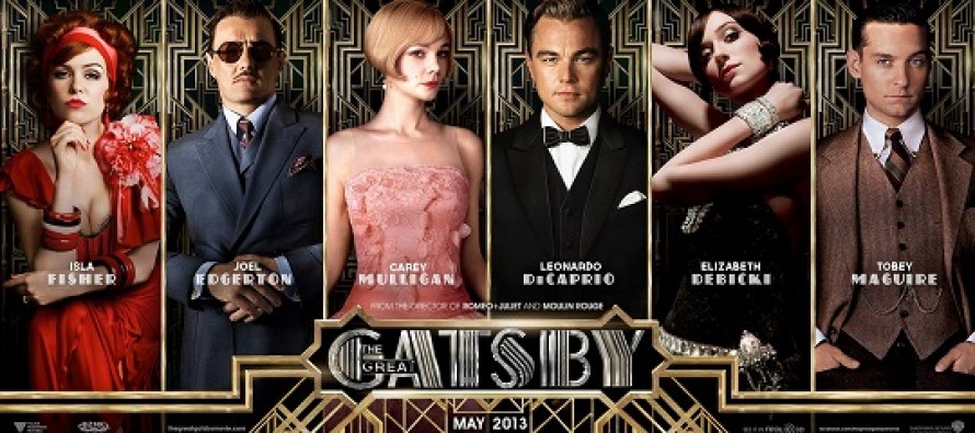 O Grande Gatsby | Elenco reunido no pôster inédito para adaptação com Tobey Maguire e Leonardo DiCaprio