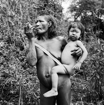 Índios txucarramães, c. 1953. Xingu - Henri Ballot/Acervo Instituto Moreira Salles