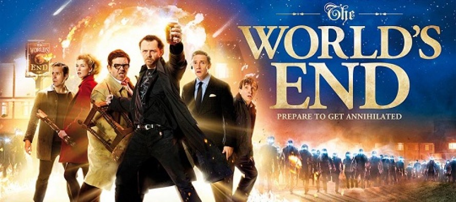 The World’s End | Comédia apocalíptica com Simon Pegg e Nick Frost ganha novos cartazes e trailer internacional