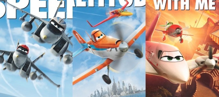 Veja os três novos cartazes de Aviões, nova animação da Walt Disney!