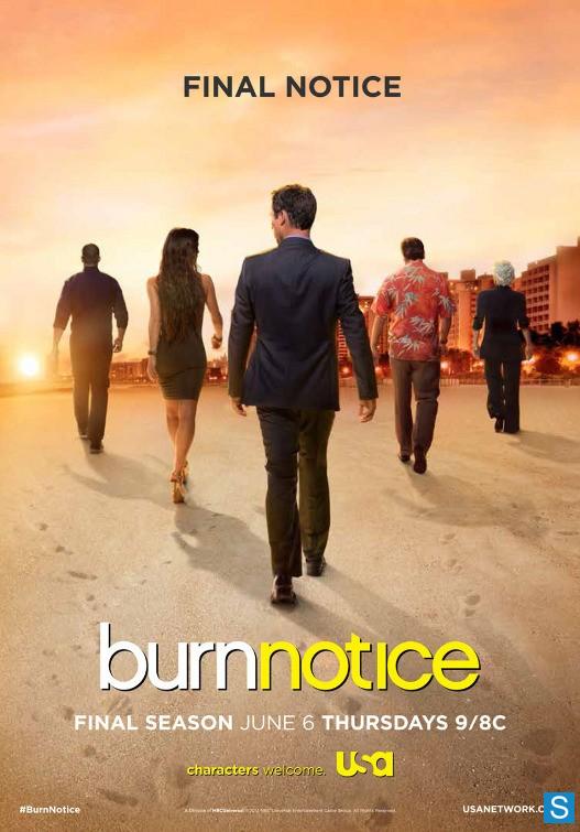 Burn Notice-Season 7-Official Poster Banner PROMO-27JUNHO2013
