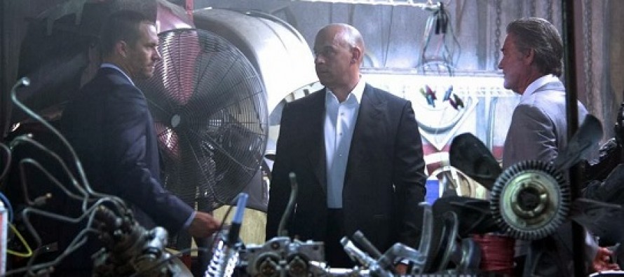 Vin Diesel, Paul Walker e Kurt Russell nas imagens de SET de Velozes & Furiosos 7