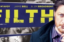 Veja o novo pôster oficial de FILTH, comédia britânica com James McAvoy