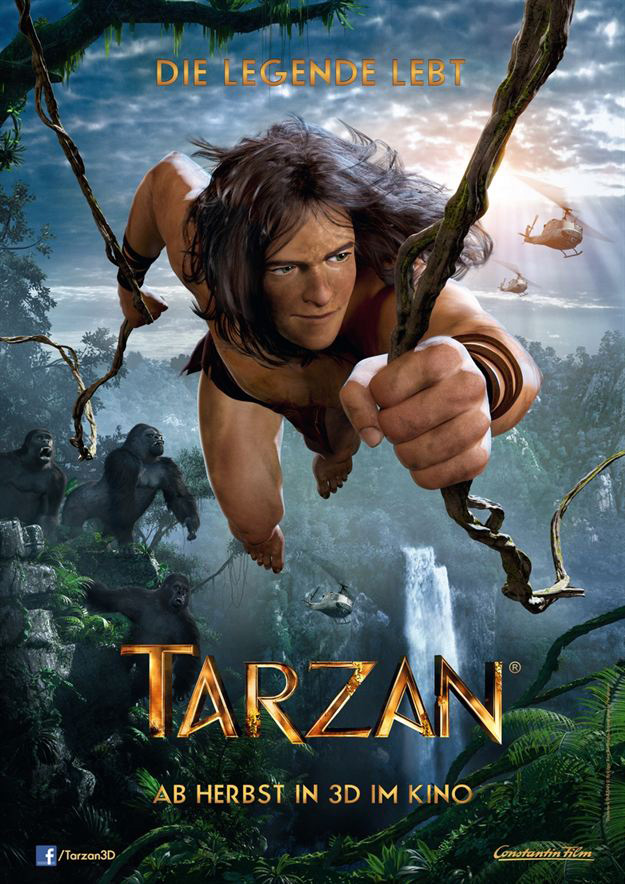 Tarzan 3D-Animation Official Poster Banner PROMO POSTER-21OUTUBRO2013