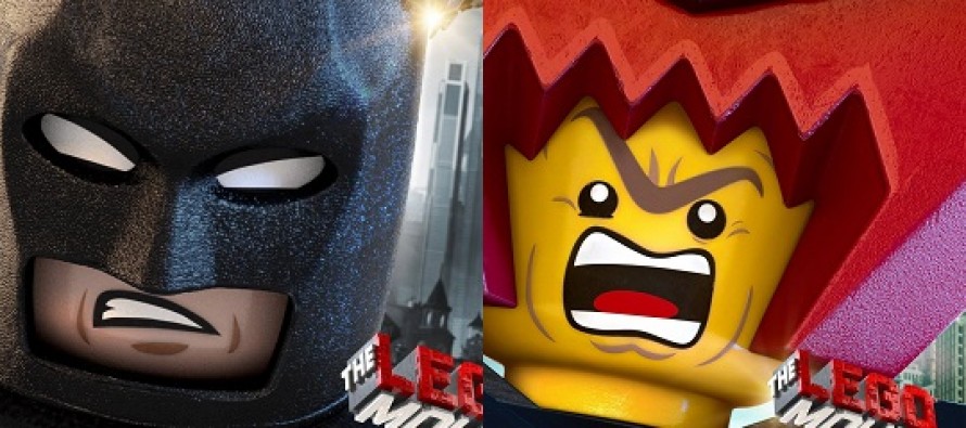Batman e Lord Business são destaque nos cartazes de personagens da animação 3D “LEGO – O Filme”