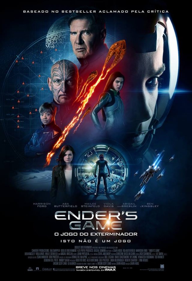 Ender's Game - O Jogo do Exterminador-Poster Nacional