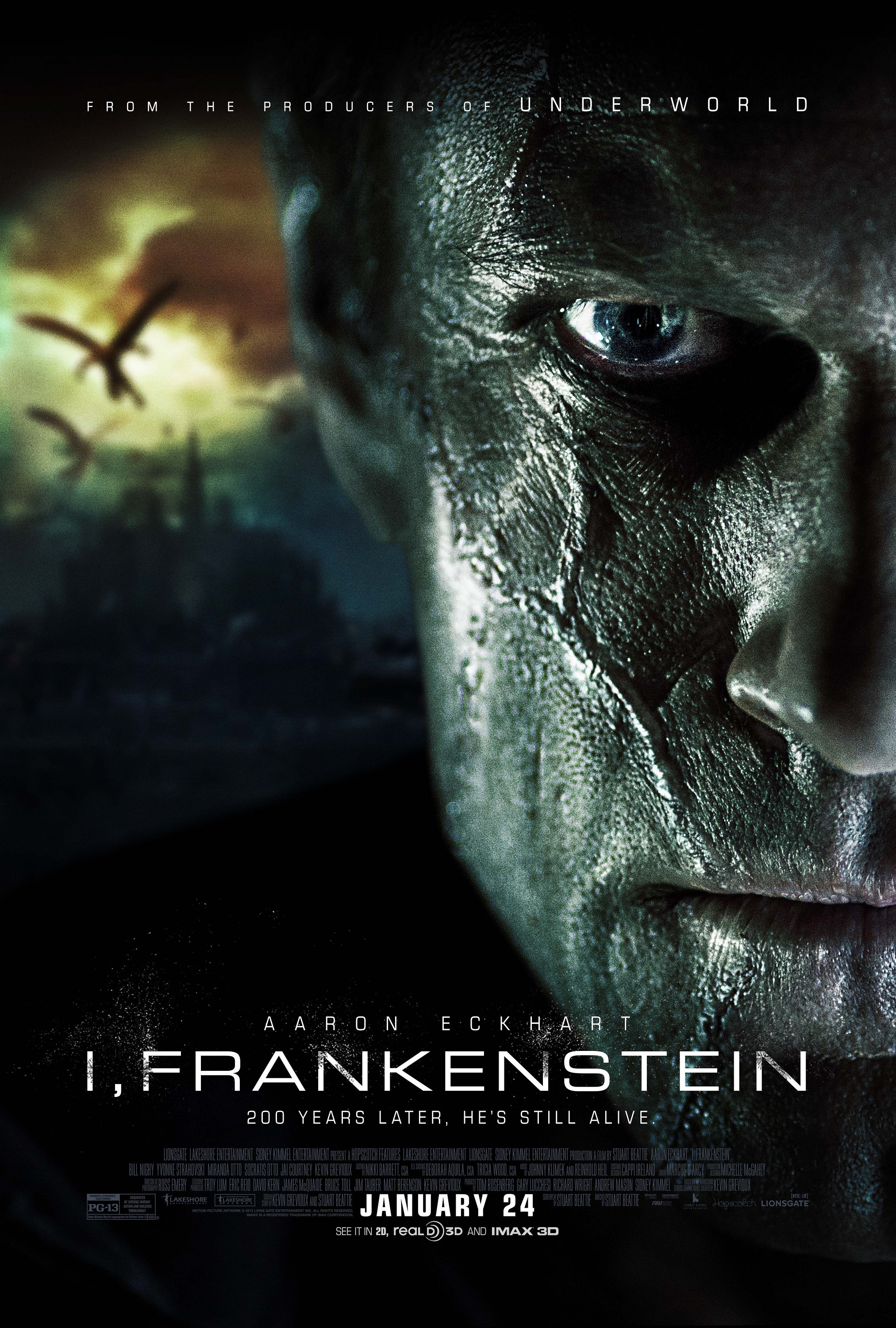 I Frankenstein-Official Poster Banner PROMO POSTER BANNER XLLG-19DEZEMBRO2013