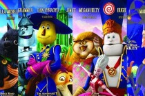 Veja quatro (4) CARTAZES de personagens de LEGENDS OF OZ: DOROTHY’S RETURN, animação musical inspirada em ‘O Mágico de Oz’