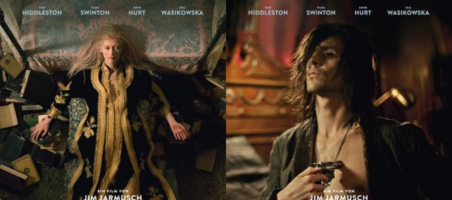Veja os dois (2) novos CARTAZES de personagens com Tilda Swinton e Tom Hiddleston no filme ONLY LOVERS LEFT ALIVE