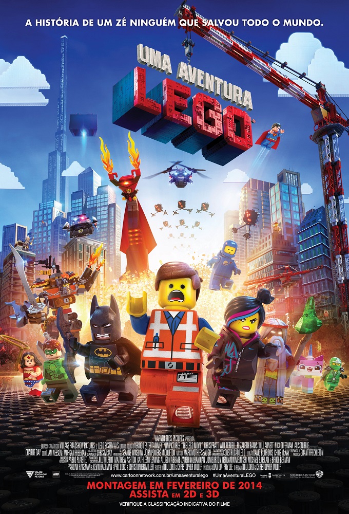 Uma Aventura Lego-Poster Nacional