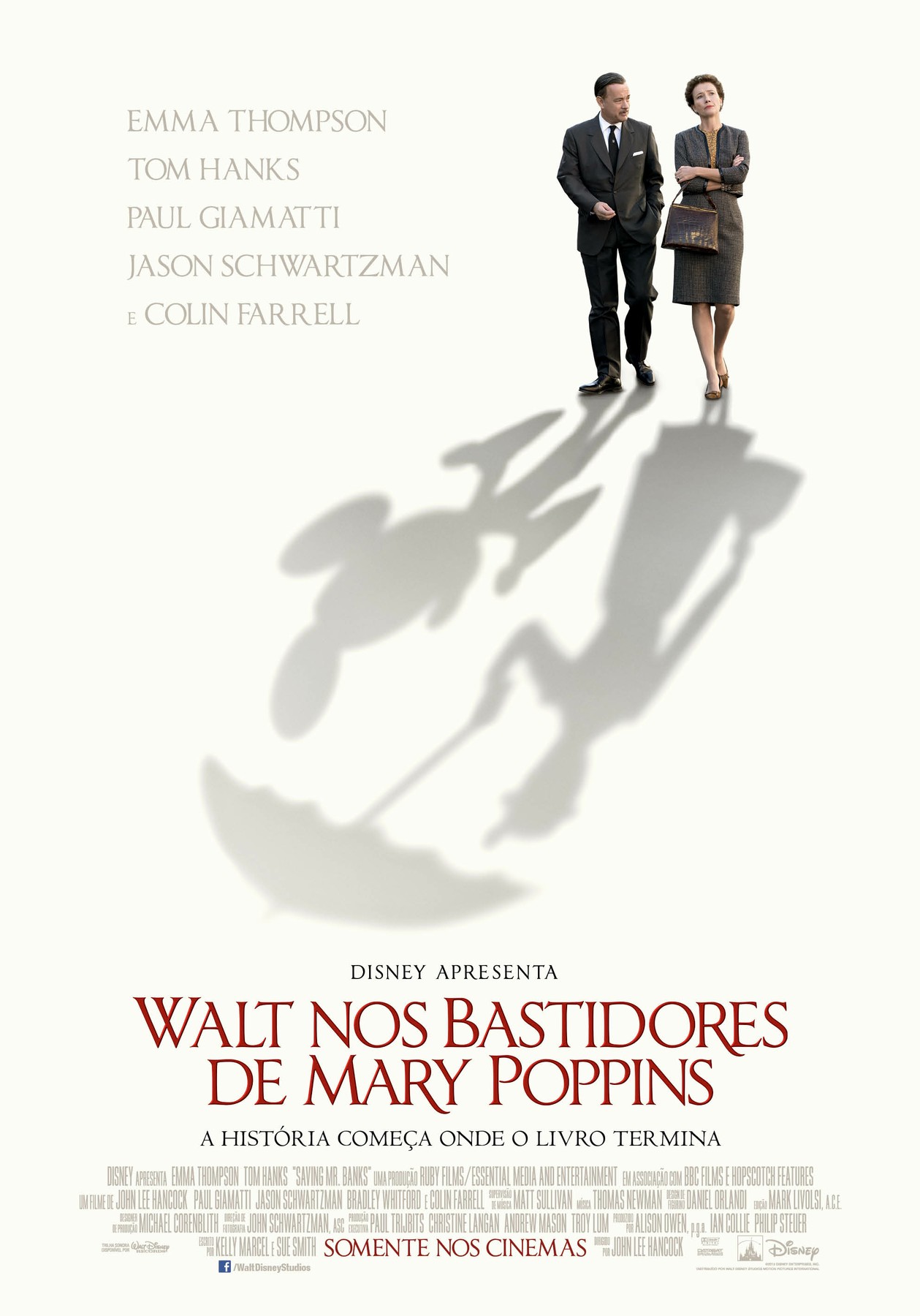 Walt nos Bastidores de Mary Poppins-Poster Nacional