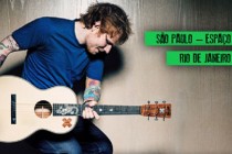 Novo fenômeno da música mundial, Ed Sheeran chega ao Brasil em abril de 2015