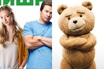 Amanda Seyfried e Mark Wahlberg nos CARTAZES da comédia TED 2