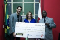 Level Up vai a Cruz Vermelha no Rio de Janeiro e formaliza doação de R$52 mil