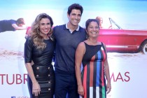 Giovanna Antonelli e Reynaldo Gianecchini recebem convidados em première do filme ‘SOS – Mulheres ao Mar 2’