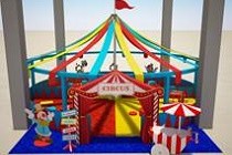 Shopping Metrópole monta um circo  durante mês das crianças