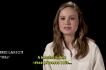 Brie Larson destaca a inocência de Jacob Tremblay em making of de ‘O Quarto de Jack’