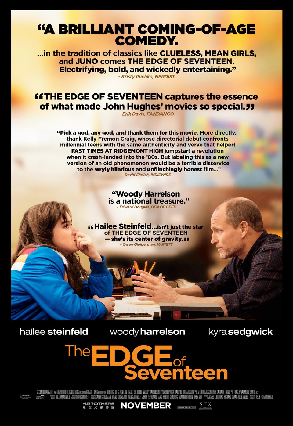 Cinema The Edge Of Seventeen Watch 2016