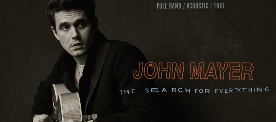 John Mayer: “The Search for Everything World Tour” estreia no Brasil nesta quarta, dia 18, em São Paulo